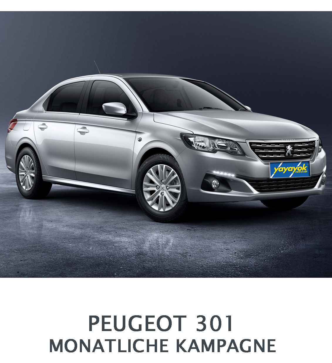 Monatlicher Aktionspreis Peugeot 301