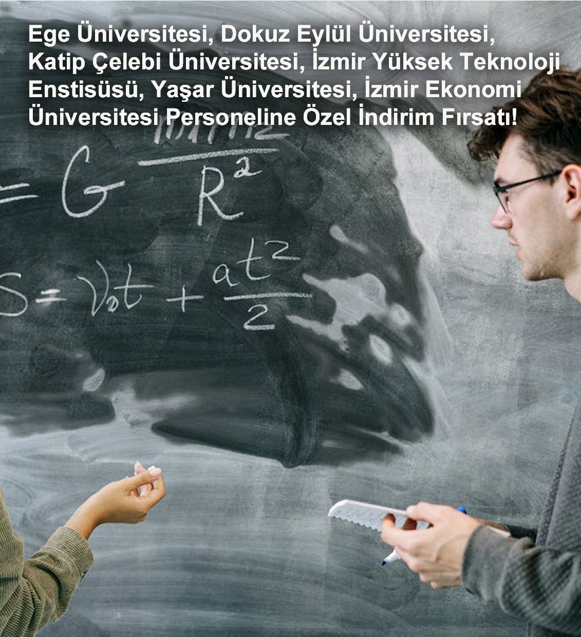 Special Discount Opportunity for All University Staff in Izmir!