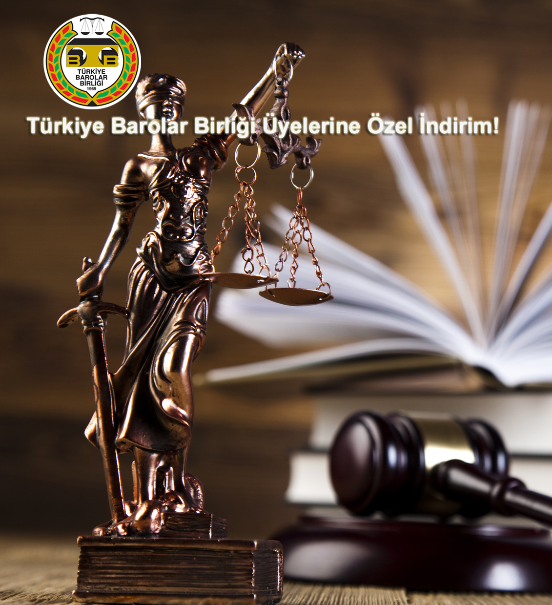 Türkiye Barolar Birliği Üyelerine Özel İndirim!