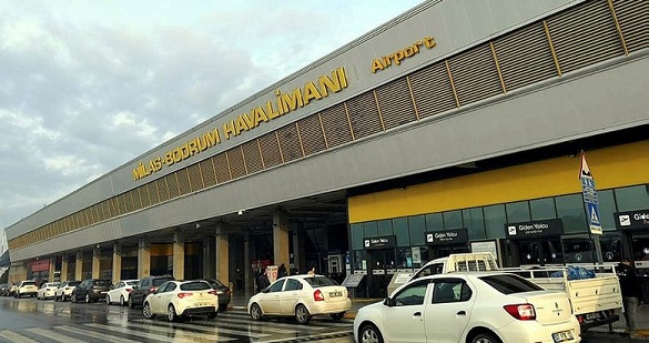 Muğla Internationales Terminal des Flughafens Milas-Bodrum