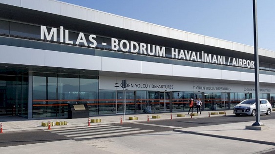 Muğla Inlandsterminal des Flughafens Milas-Bodrum